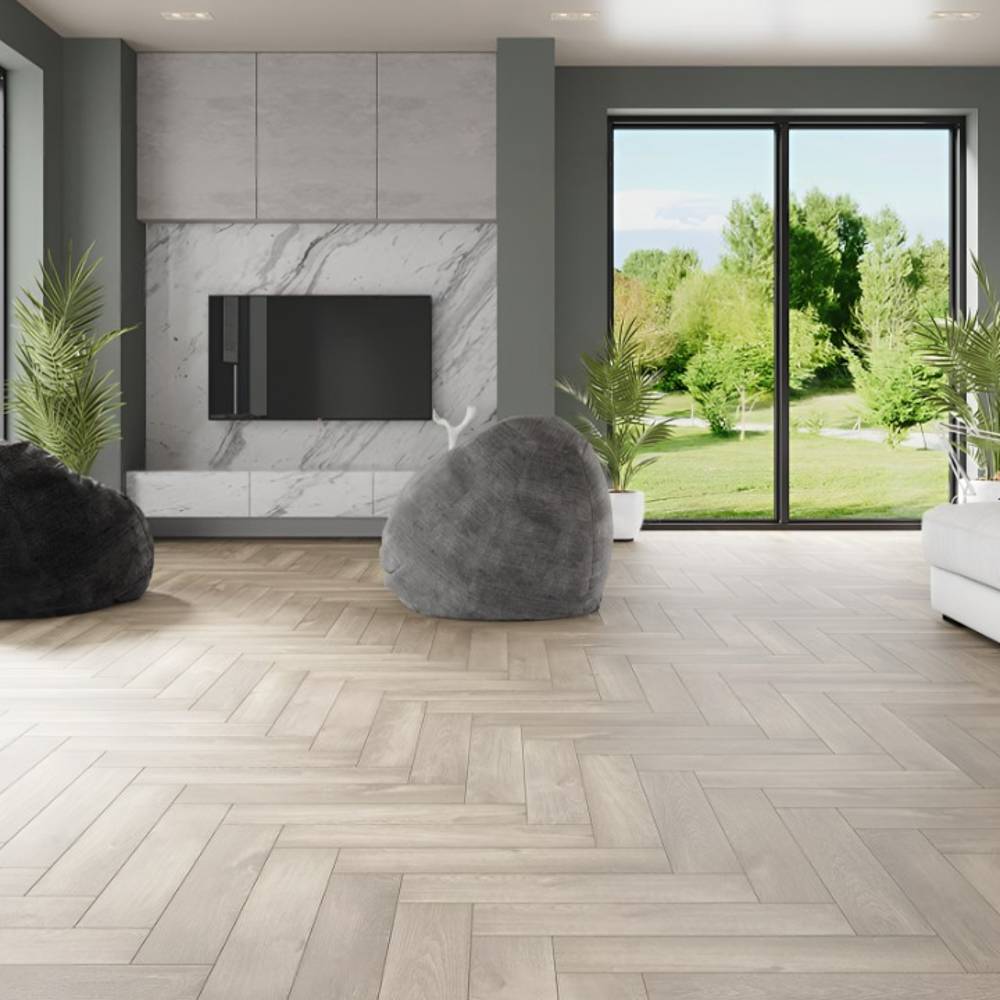 SPC ламинат Alpine Floor Parquet Light ЕСО 13-5 Дуб Натуральный отбеленный